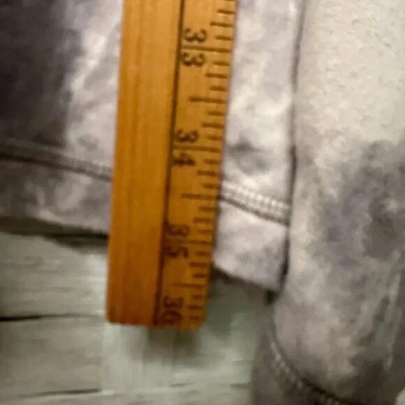 Koolaburra by UGG Baby Terry Tie-Dye Hooded Grey &  white oversized hippie - Picture 8 of 10